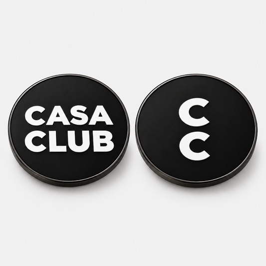 CASA CLUB Ball Marker (Black)