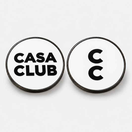 CASA CLUB Ball Marker (White)